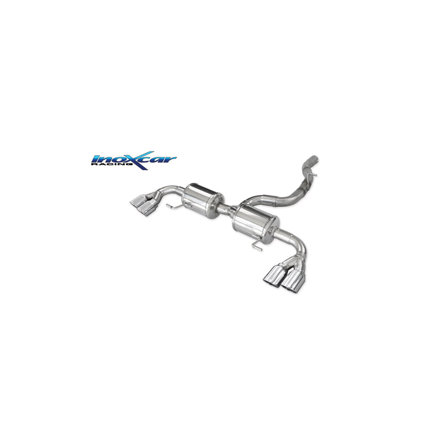 InoXcar AUS1.02.XR80 Audi A1 (8X) Rear Silencer | ML Performance UK Car Parts