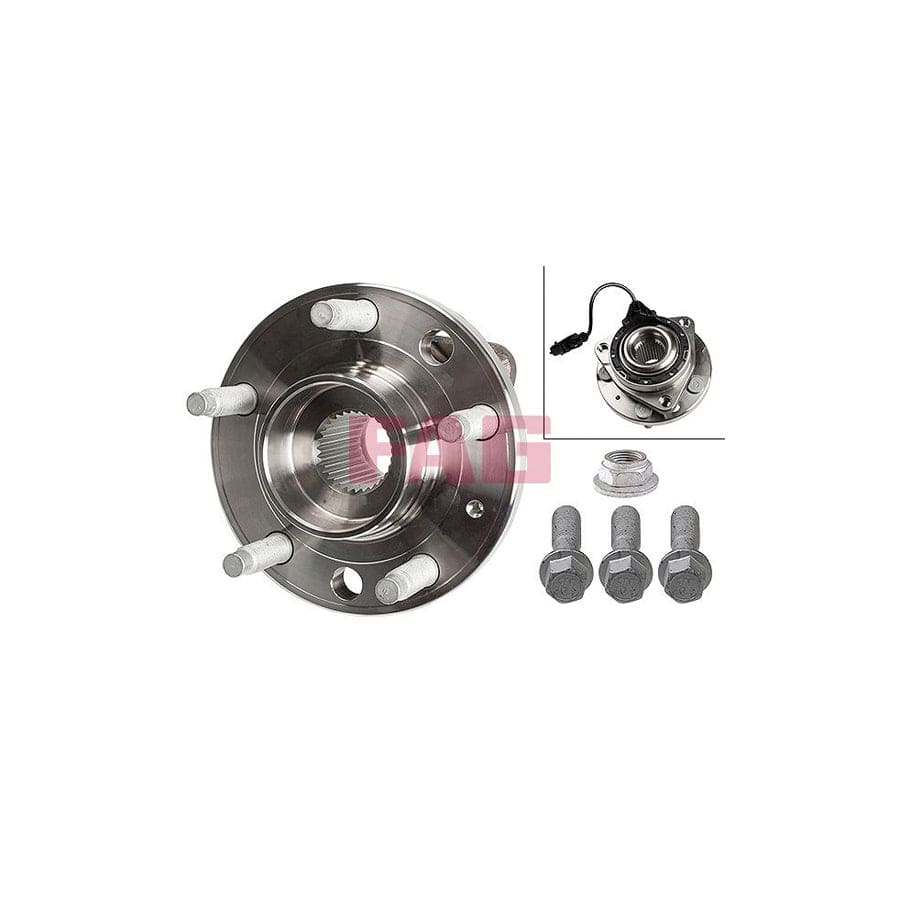 FAG 713 6448 80 Wheel Bearing Kit For Opel Gt Roadster (M07)