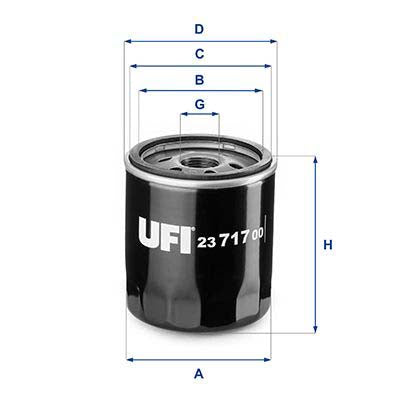 UFI 23.717.00 Oil Filter