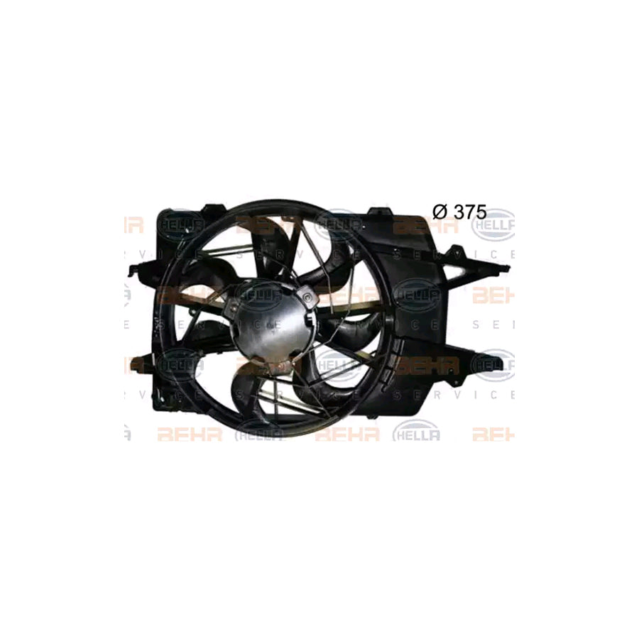 Hella 8EW 351 150-384 Fan, Radiator