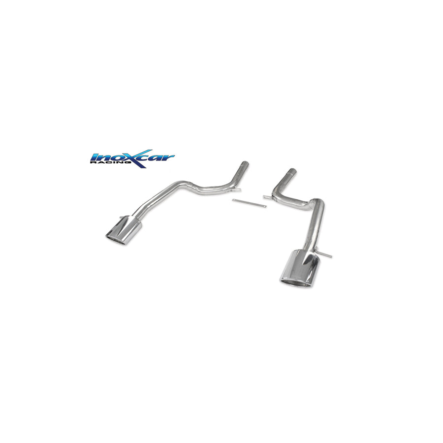 InoXcar AUA6.05.SB Audi A6 (4F) Non-Resonated Rear Exhaust | ML Performance UK Car Parts