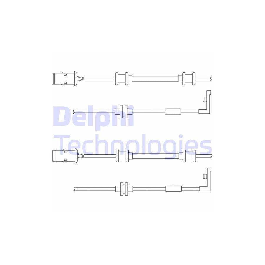 Delphi Lz0152 Warning Contact Set, Brake Pad Wear