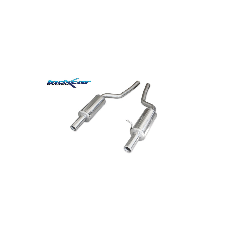 InoXcar AUA6.01.80 Audi A6 (4B) Stainless Steel Rear Exhaust | ML Performance UK Car Parts