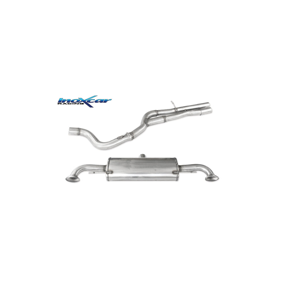 InoXcar AUTT.05 Audi TT (8J) Stainless Steel Rear Exhaust | ML Performance UK Car Parts