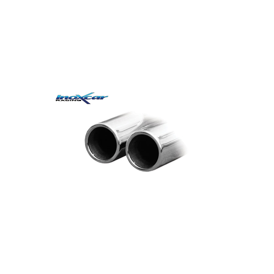 InoXcar AUS3.12.80 Audi A3 (8P) Non-Resonated Rear Exhaust | ML Performance UK Car Parts