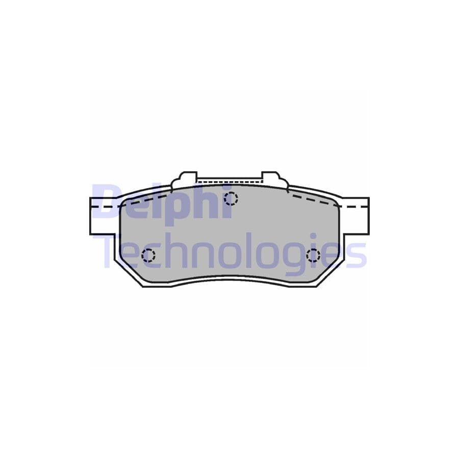 Delphi Lp1456 Brake Pad Set