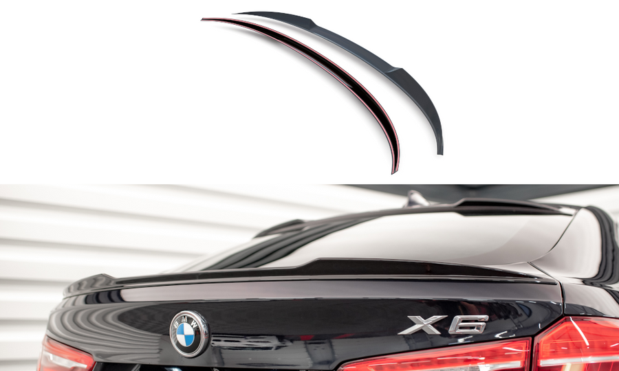 Maxton Design BM-X6-16-MPACK-CAP2T Spoiler Cap 3D BMW X6 M-Pack F16 | ML Performance UK Car Parts