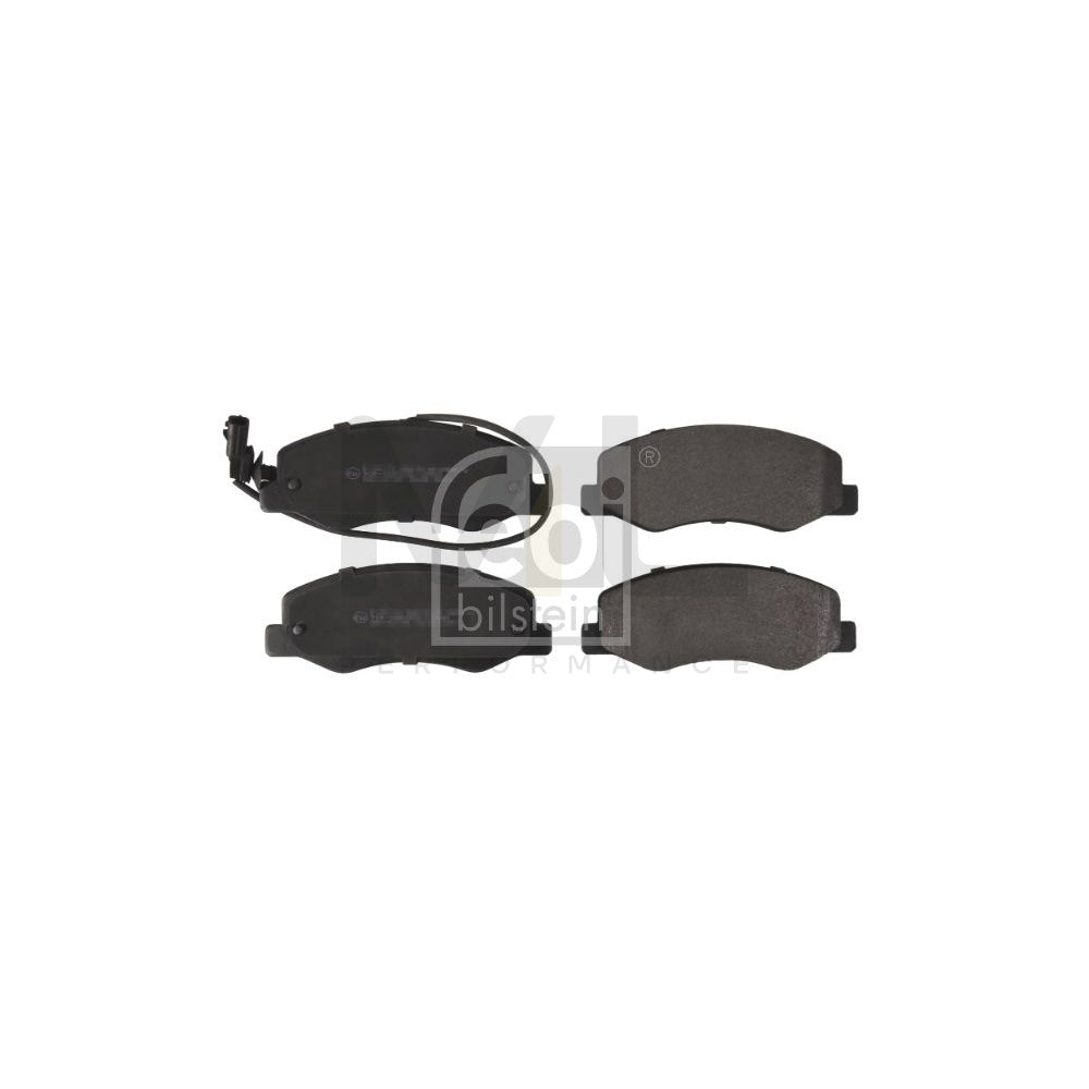 Febi Bilstein 16819 Brake Pad Set Rear Axle, Incl. Wear Warning Contact | ML Performance Car Parts