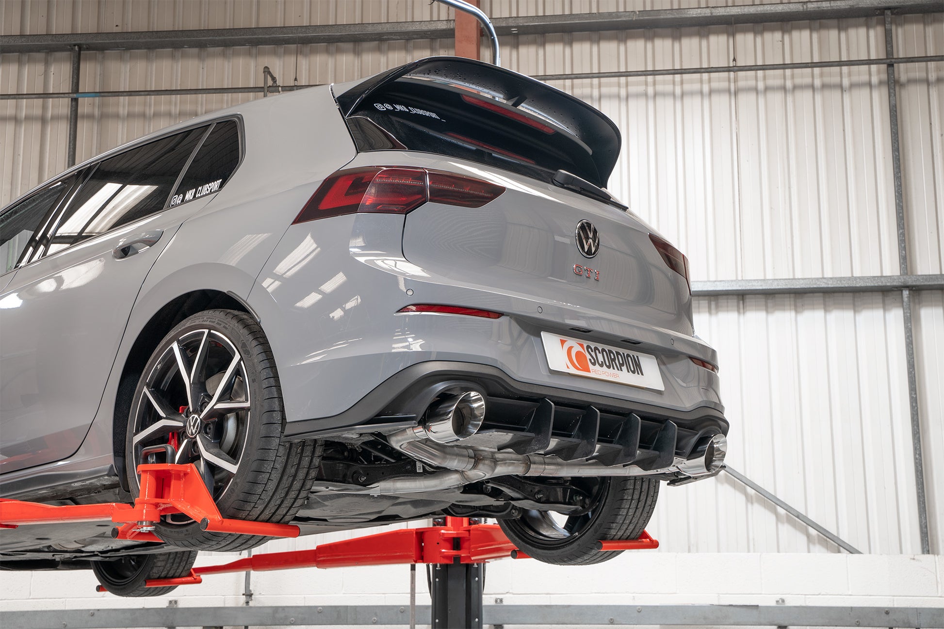 Scorpion SVWS070D VW Golf GTI MK8 Non-Resonated Predator Gpf-Back System | ML Performance UK UK