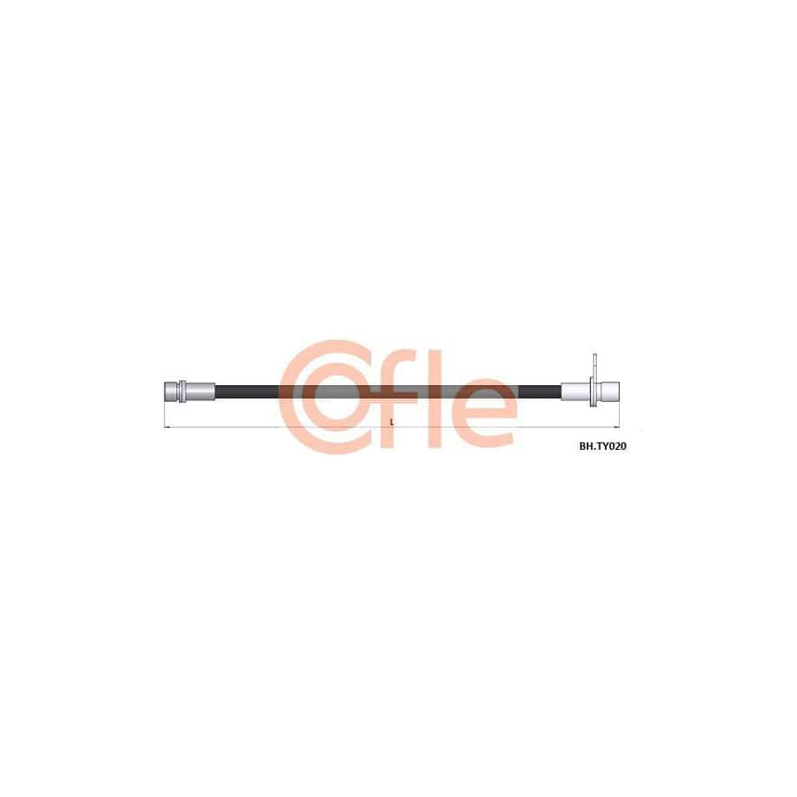 Cofle 10.5891 Hand Brake Cable