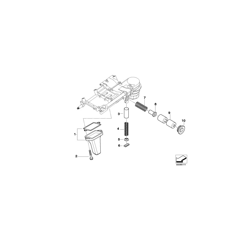 Genuine BMW 11417505149 E64 E60 E63 Spacer Bush (Inc. 745i, 760Li & 545i) | ML Performance UK Car Parts