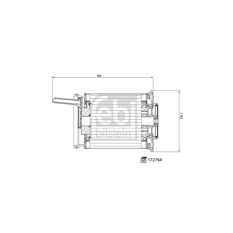 Febi Bilstein 172764 Fuel Filter