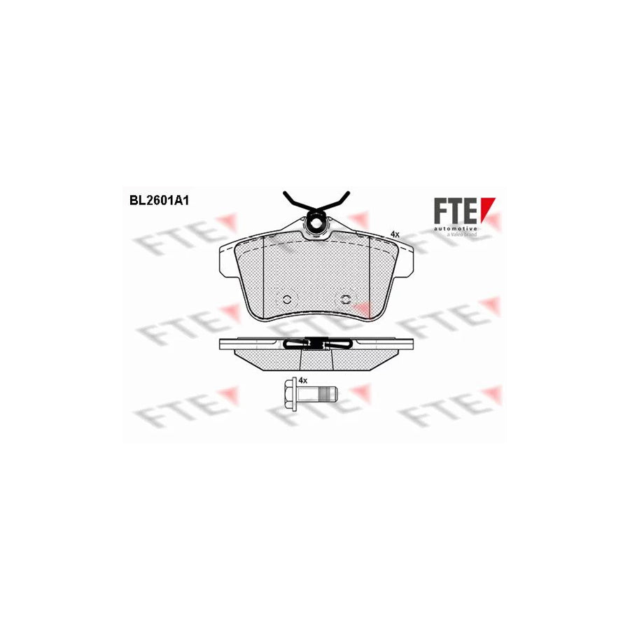 Fte BL2601A1 Brake Pad Set | ML Performance UK Car Parts