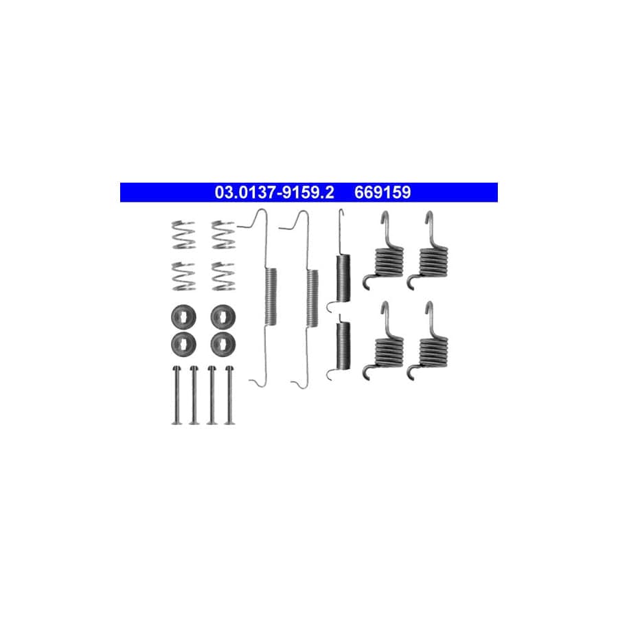 ATE 03.0137-9159.2 Accessory Kit, Brake Shoes for VW LT | ML Performance UK Car Parts