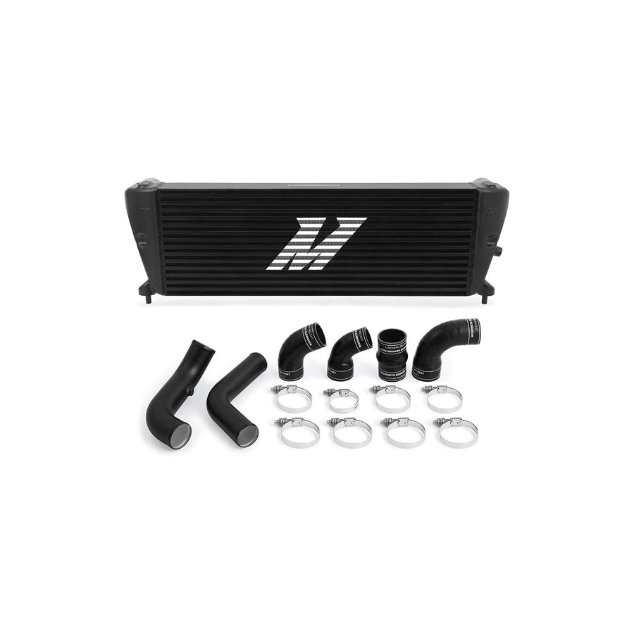 Mishimoto MMINT-RGR-11KBKBK Ford Ranger 3.2L Diesel Intercooler Kit 2011+ Black w/ Wrinkle Black Pipes