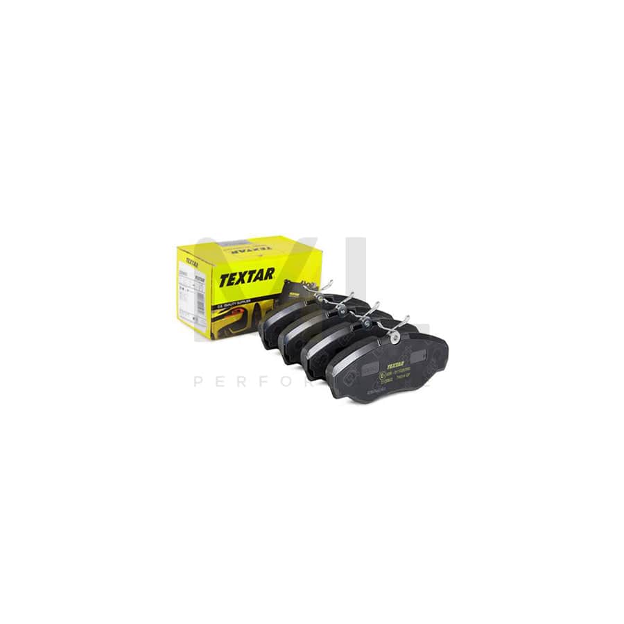 TEXTAR 2309902 Brake pad set incl. wear warning contact, with brake caliper screws | ML Performance Car Parts