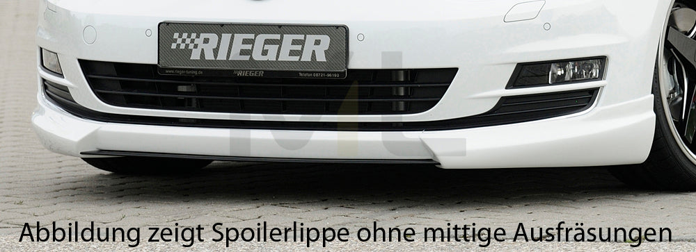 Rieger 00059551 VW Mk7 Golf Front Splitter 5 | ML Performance UK Car Parts