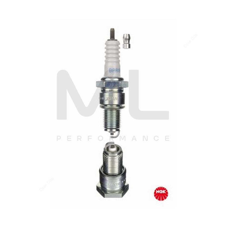 NGK BPR8ES (3923) - Standard Spark Plug / Sparkplug - Projected Centre Electrode | ML Car Parts UK | ML Performance