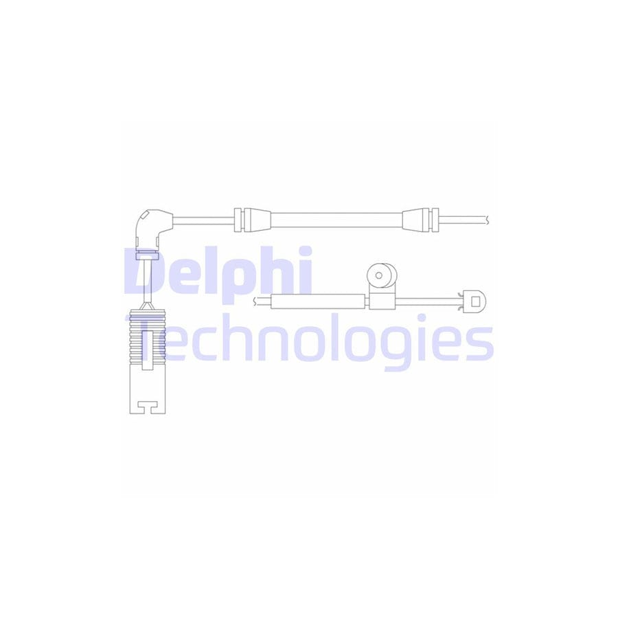 Delphi Lz0150 Warning Contact Set, Brake Pad Wear