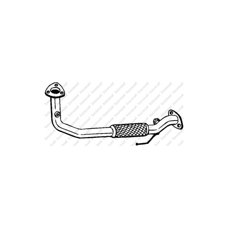 Bosal 836-257 Exhaust Pipe For Lancia Y (840)