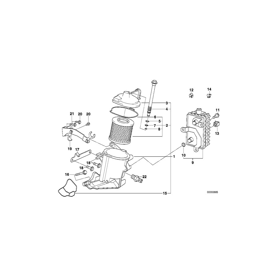 Genuine BMW 11442245402 E36 O-Ring 16,5X4,0 (Inc. 318tds) | ML Performance UK Car Parts