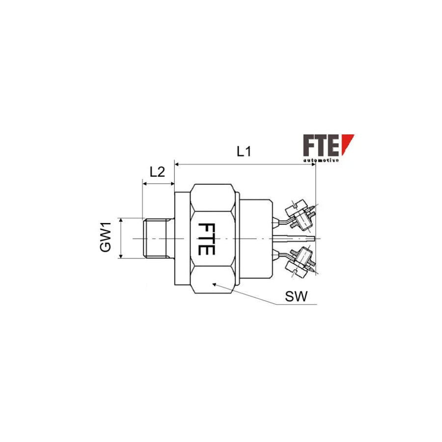 Fte 9910207 Brake Light Switch | ML Performance UK Car Parts