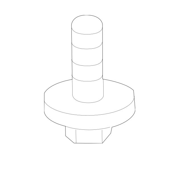 Genuine Lexus 90119-06871 SC430 Phase 1 Carrier Bolt