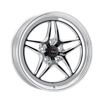 Weld 81MB-510G55C S81 Hd Wheel 15x10 5x135 ET0 BS5.5 Black Center - Polished Shell