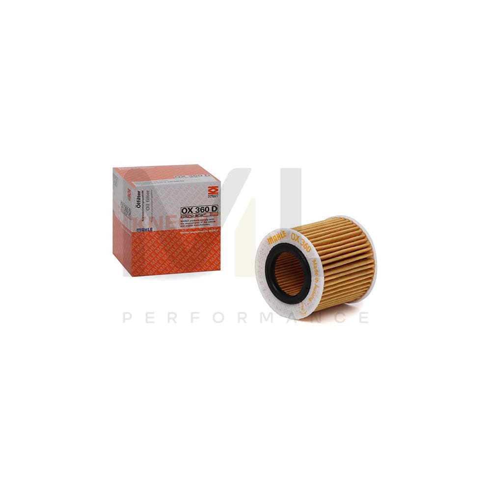 MAHLE ORIGINAL OX 360D Oil Filter Filter Insert | ML Performance Car Parts