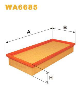 WIX Filters WA6685 Air Filter