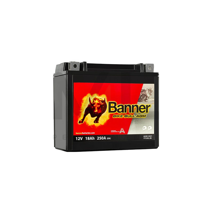 51821 Banner Bike Bull AGM Battery | Car Batteries UK | ML Performance Car Parts