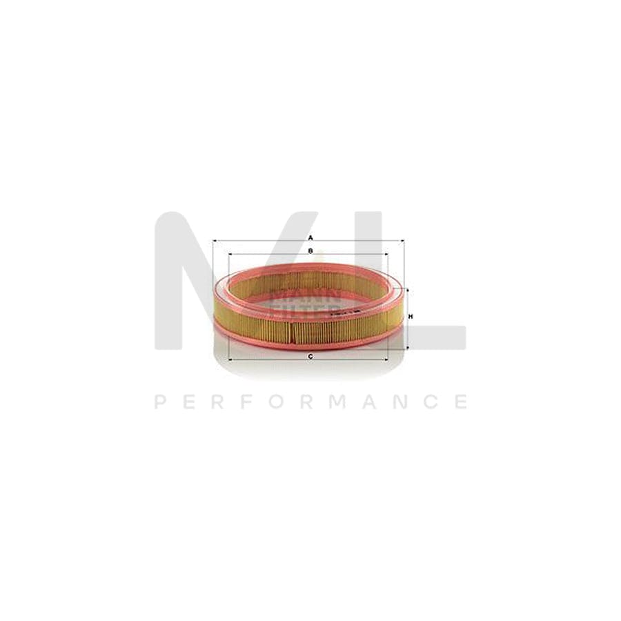 MANN-FILTER C 2736/2 Air Filter Filter Insert | ML Performance Car Parts