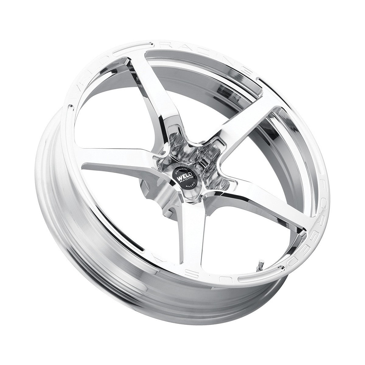 Weld 88P-2005205 Alumastar Frontrunner Wheel 20x5 5x4.5 ET-8 BS2.7 Polished