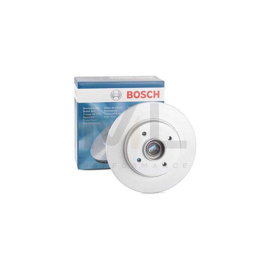 BOSCH 0 986 479 387 Brake Disc Solid, Coated, with ABS sensor ring, with wheel bearing | ML Performance Car Parts