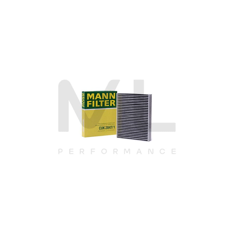 MANN-FILTER CUK 2847/1 Pollen filter Activated Carbon Filter | ML Performance Car Parts