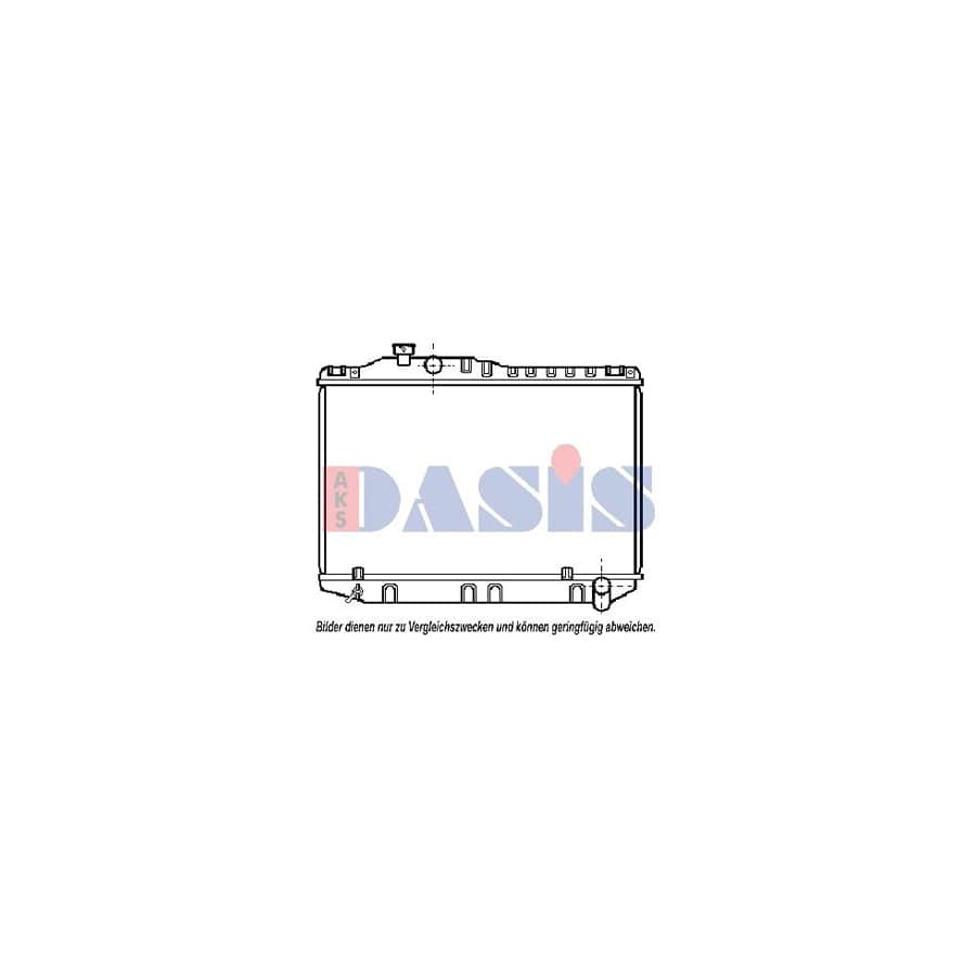 AKS Dasis 210052N Engine Radiator For Toyota Crown Saloon (S110, S120) | ML Performance UK