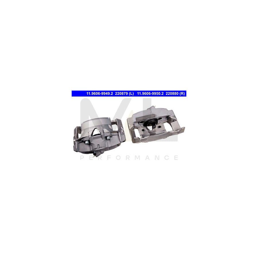 ATE 11.9606-9950.2 Brake Caliper without holder | ML Performance Car Parts