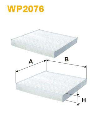 WIX Filters WP2076 Pollen Filter