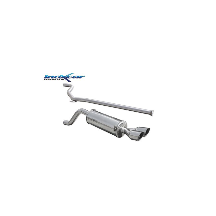 InoXcar CATBACK.44 Abarth Punto Evo Exhaust System | ML Performance UK Car Parts