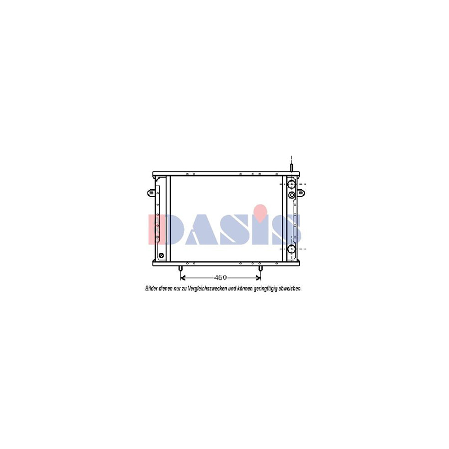 AKS Dasis 390270N Engine Radiator For Renault Trucks B | ML Performance UK