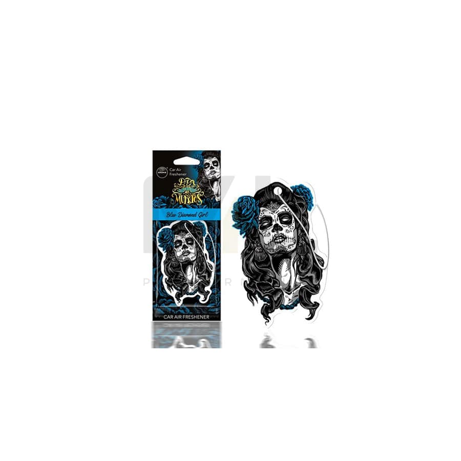 AROMA CAR Dia de los Muertos A83116 Car air freshener Blister Pack | ML Performance Car Parts