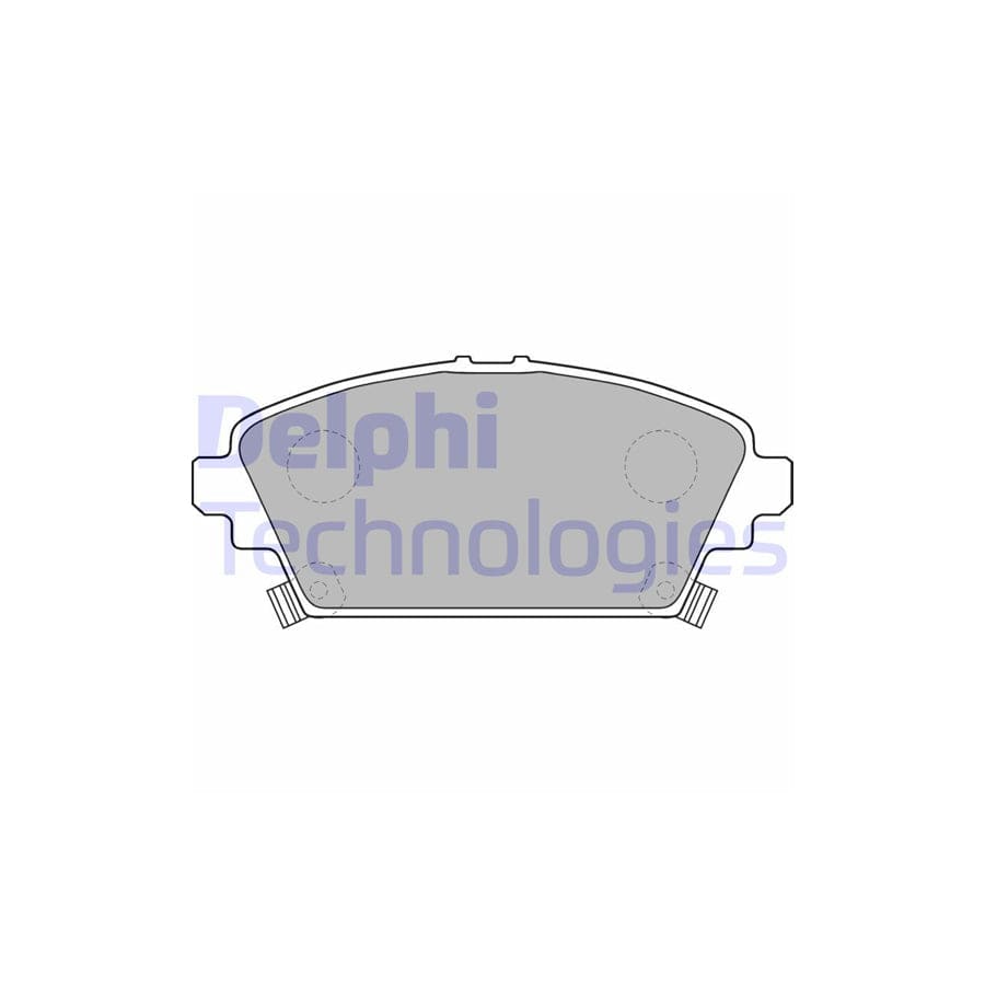 Delphi Lp1503 Brake Pad Set