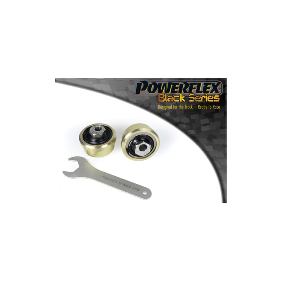 Powerflex PFF19-2202GBLK Ford Fiesta Front Wishbone Rear Bush Caster Adjustable | ML Performance UK Car Parts