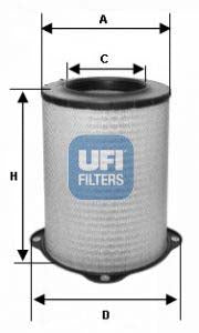 UFI 26.665.00 Fuel Filter