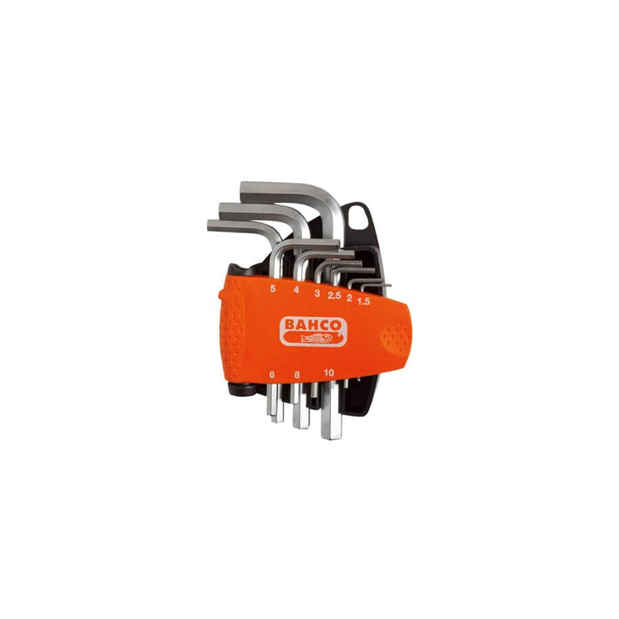 Bahco BAHBE9878 BE-9878 Metric Hex L-Key Set, 9 Piece | ML Performance UK