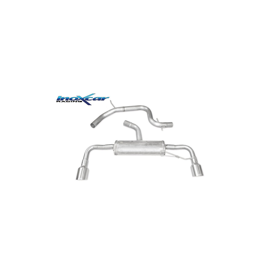 InoXcar CATBACK.VW2 VW Golf 6 Exhaust System | ML Performance UK Car Parts