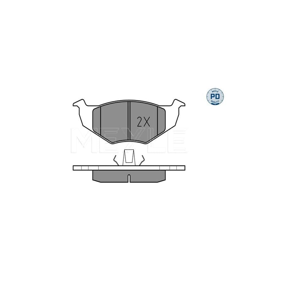 Meyle 025 218 6619/Pd Brake Pad Set