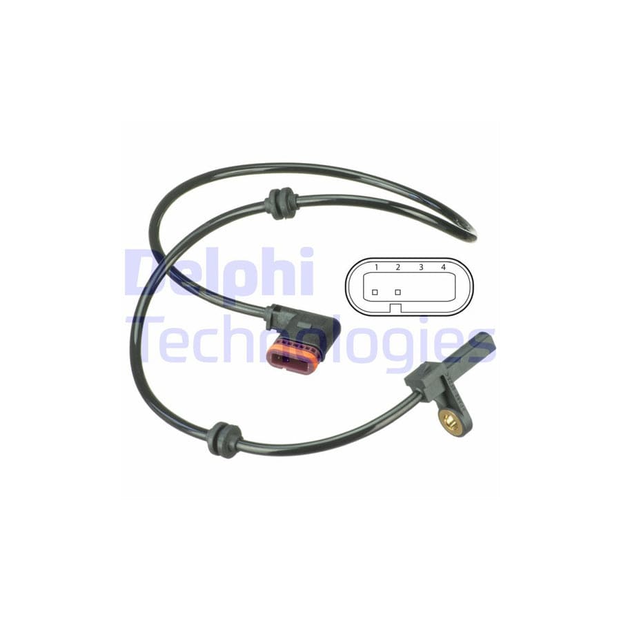 Delphi Ss20541 Abs Sensor Suitable For Mercedes-Benz S-Class