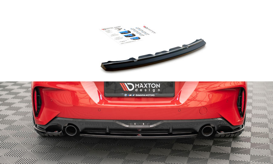 Maxton Design BM-Z4-29-MPACK-RD1T Central Rear Splitter BMW Z4 G29 M-Pack | ML Performance UK Car Parts