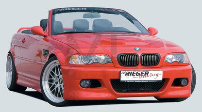 Rieger 00050217 BMW 3 Series E46 Front Bumper 2 | ML Performance UK Car Parts